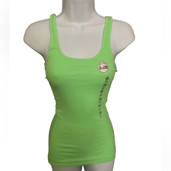 VS PINK Rib Tank Tops Sizes S and XS - Picture 2 of 4